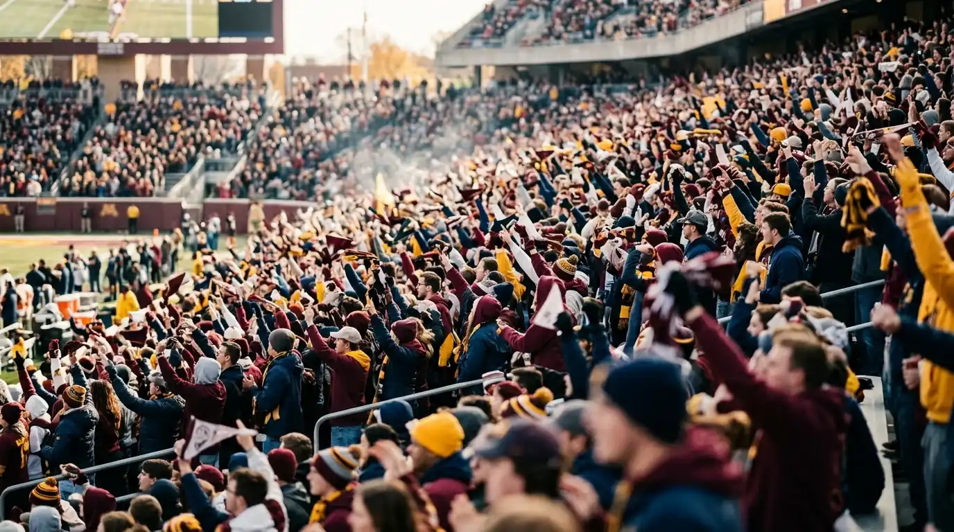Aficionados del fútbol americano universitario llenan las gradas en un partido de SEC